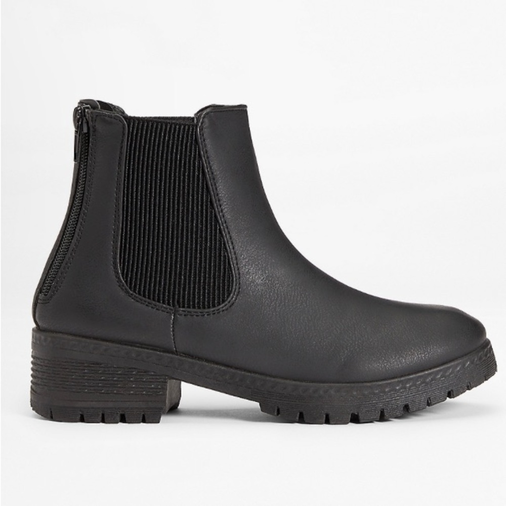 Maurices Anna Black Double Zipper Boot Size 7 NWT - Picture 2 of 3